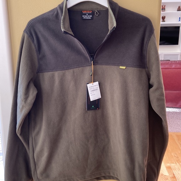 NWT HAWKE&CO MEN’S FLEECE JACKET - Picture 11 of 11